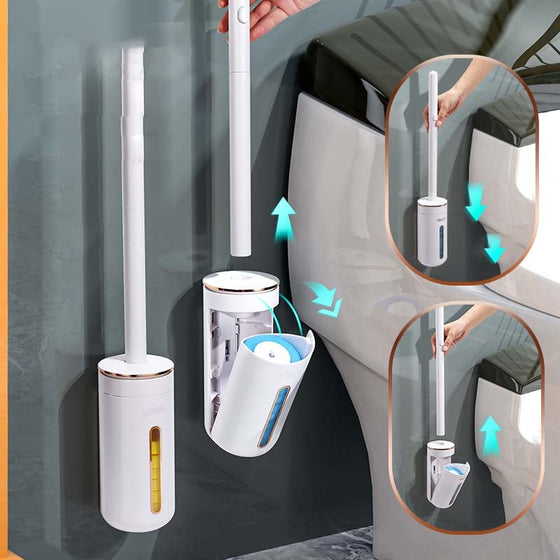 Engångs toalettborste