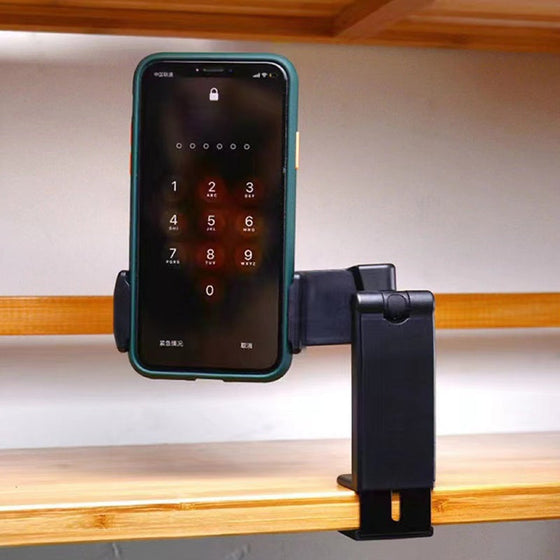 360 graders roterande multifunktionell hopfällbar infällbar telefonhållare