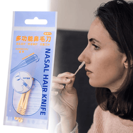 2-i-1 näshårstrimmer & öronrensare (2 stycken)