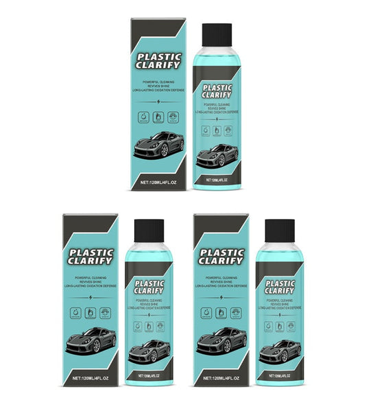 Rengörings- och vårdmedel för bilens plastytor