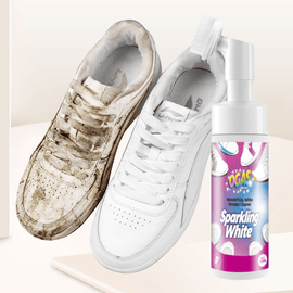 Skumrengöring för Sneakers med Inbyggd Borste