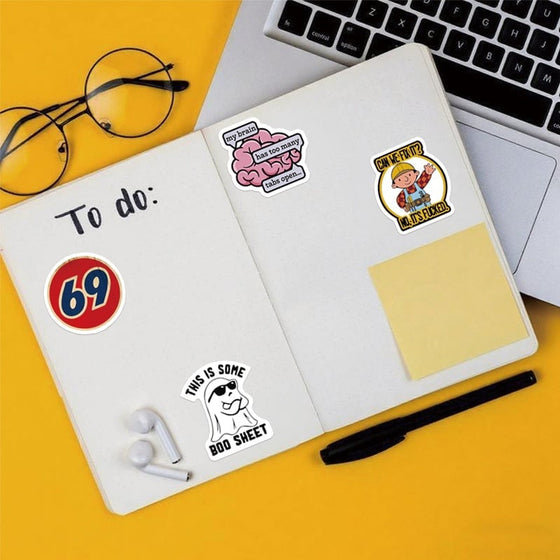 Bästsäljande Vattentäta Doodle Stickers