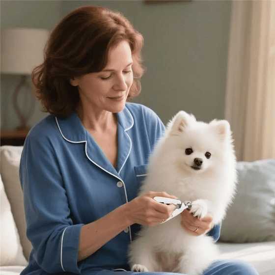 LED-klosax för husdjur med slip