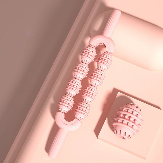 Dual-Row 8-hjuls sensorisk massagepinne