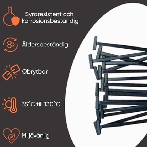 Universalspänne för buntband i nylon