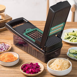 Multifunktionellt grönsaksskärset