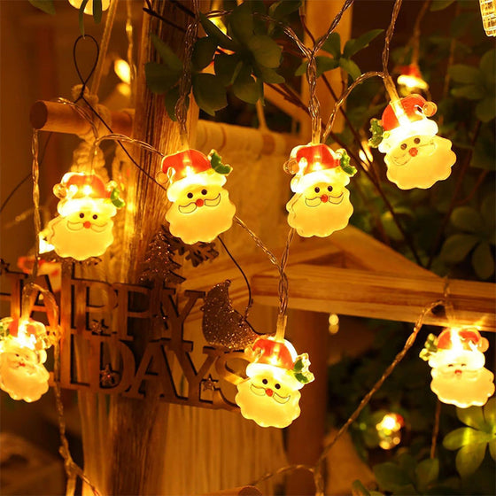 Juledekorationsljussträng