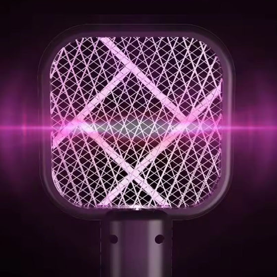 Elektrisk myggsmällare rackett myggavvisare