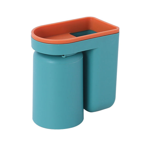 Tandborsthållare med klistermärke