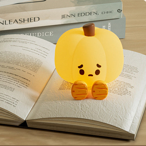 👻Halloween stressreducerande pumpa nattlampa