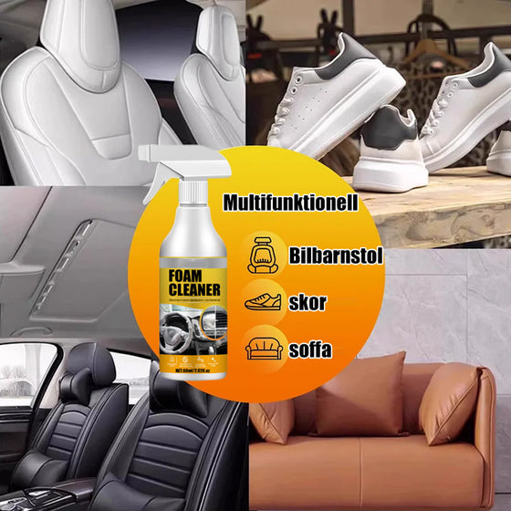 Multifunktionell skumrengöring