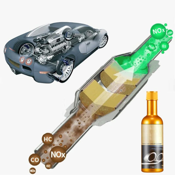 Smidig Bilavgassrengörare