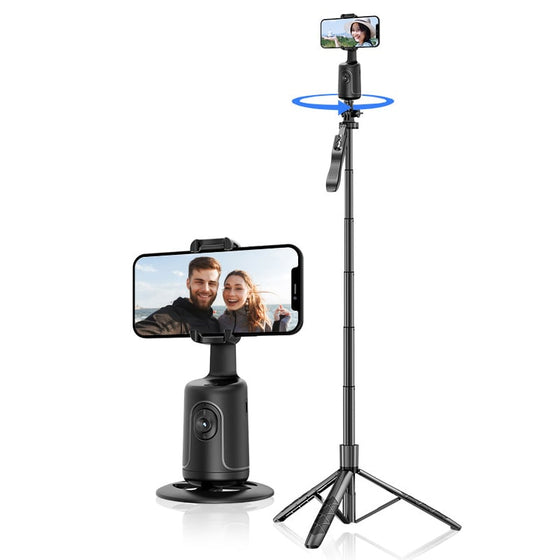 AI-driven helautomatisk telefon-gimbal med spårning