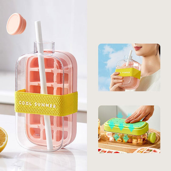 Sugrörsflaska Ismaskin Flaska