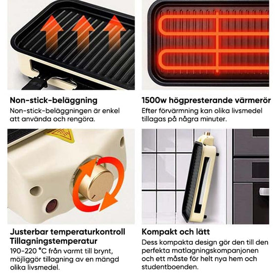 Elektrisk inomhusgrill