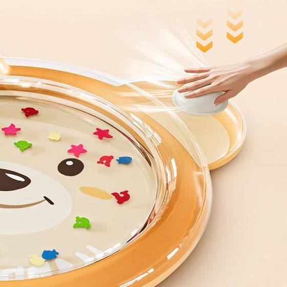 Söt vattenlekmatta för barn & husdjur