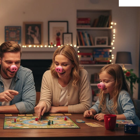 Grisnäspussel & Spelset