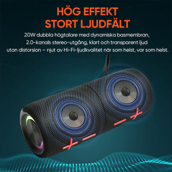 Bärbar Bluetooth-högtalare