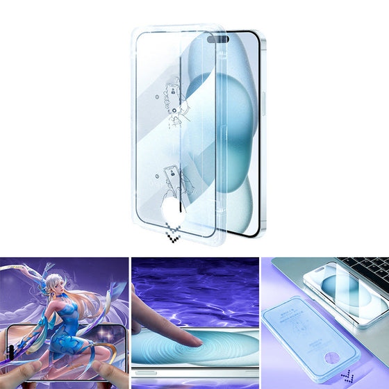 Dammfri skärmfilm för iPhone