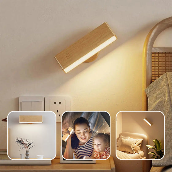 Log Magnetic Wall Lamp
