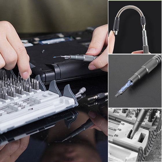 128-i-1 precisionsskruvmejsel-sats