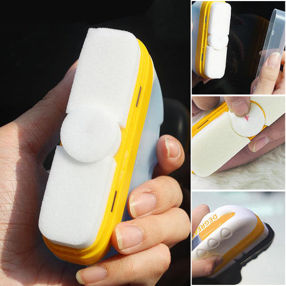 Oljeborttagare och hydrofobisk beläggning för bilglas