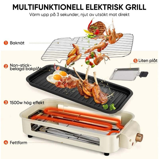 Elektrisk inomhusgrill
