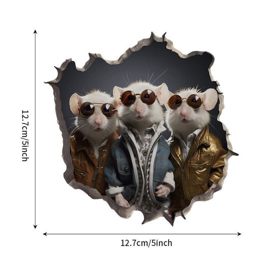 Mushål dekoration klistermärken