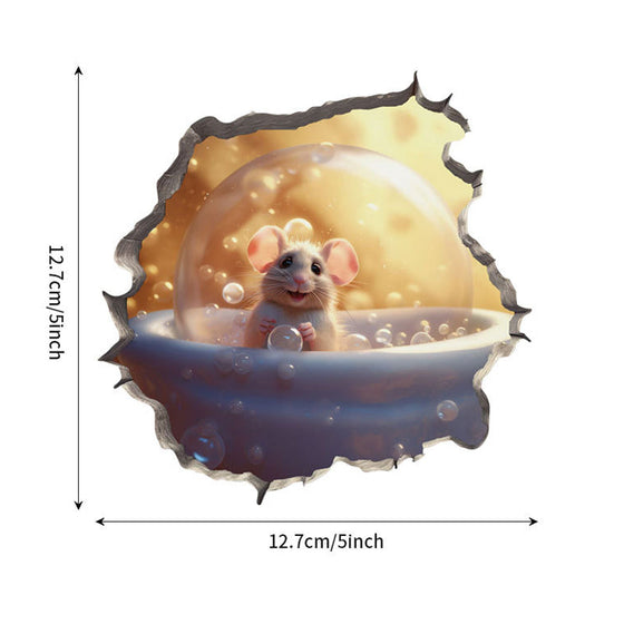 Mushål dekoration klistermärken