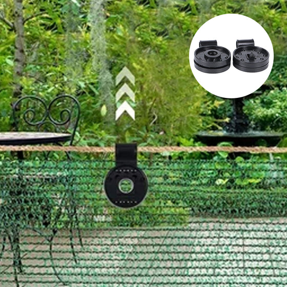 Krokar för solskyddsnät