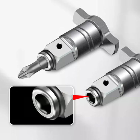 Fyra fyrkantiga hylsaxlar