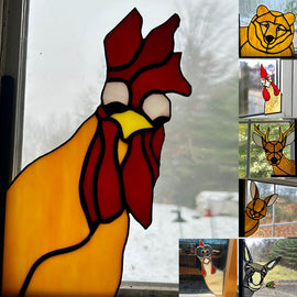 Rolig dekor för fönsterhörn