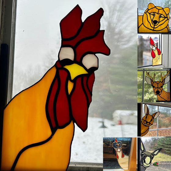 Rolig dekor för fönsterhörn