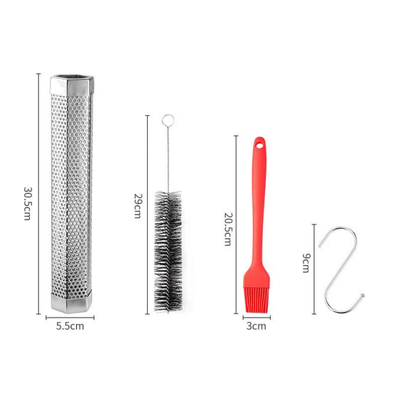 Hexagon rökrör för pellets