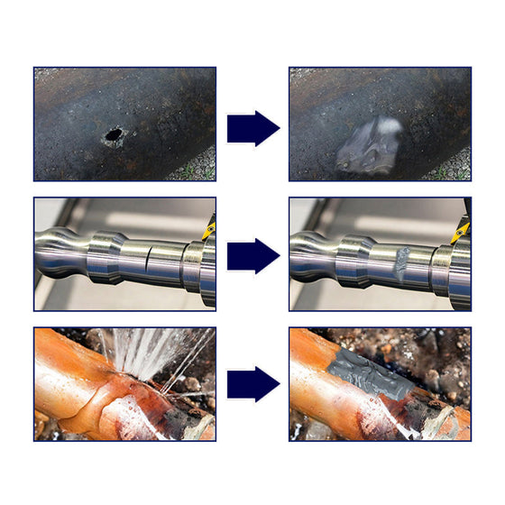 Reparationslim för svetsning av metall