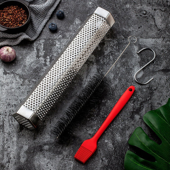 Hexagon rökrör för pellets