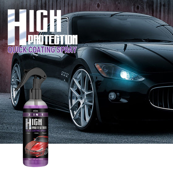 3 i 1 högskyddsspray för snabb bilbeläggning