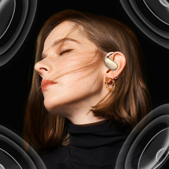 Q39 AI-översättning Clip-On Bluetooth-hörlurar