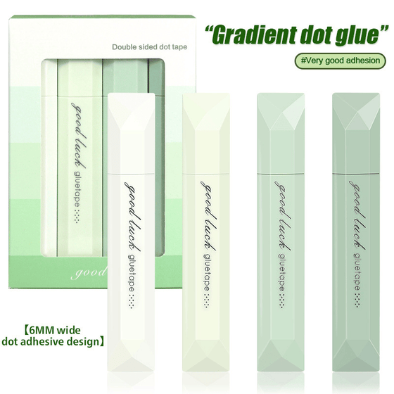 Dubbelhäftande tejprulle för scrapbooking