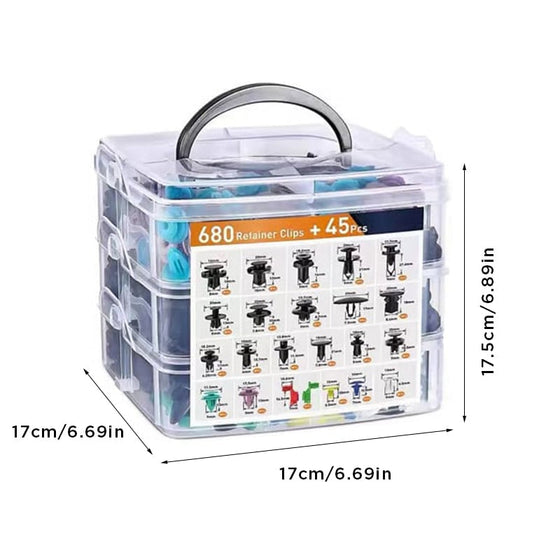 725 st Bilar Clips och Fäste Borttagningsverktyg