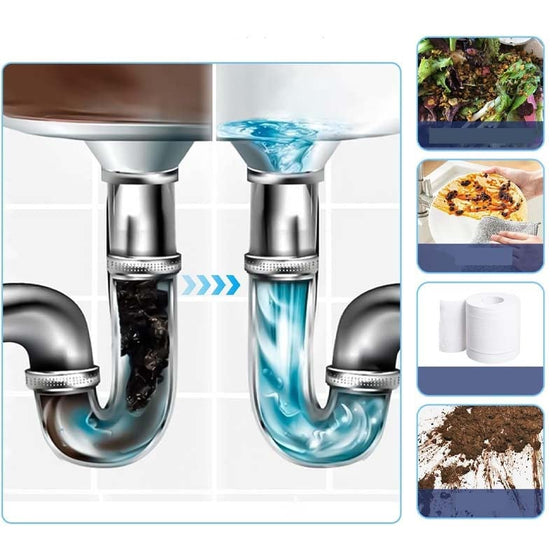 Naturlig rensning av igensättning doftande rörrensare för alla ändamål