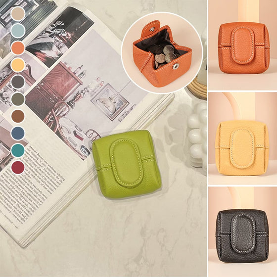 Enfärgad mini-plånbok