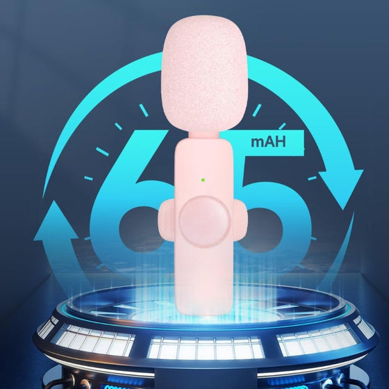 Professionell trådlös Lavalier Lapel-mikrofon