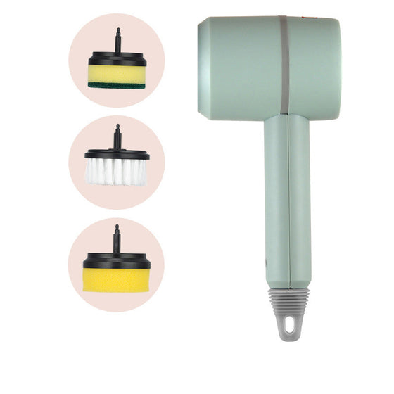 Elektrisk uppladdningsbar multifunktionell handhållen rengöringsborste