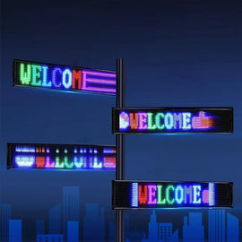 Ultratunn flexibel Bluetooth LED-skärm