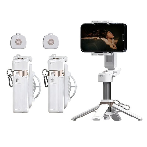 Portabelt multifunktionellt magnetiskt selfie-stativ