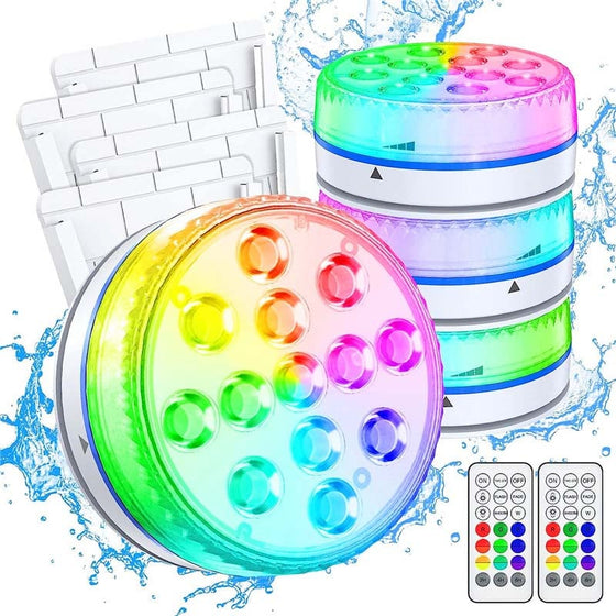 Dubbelskiktad vattentät självhäftande LED-poolbelysning