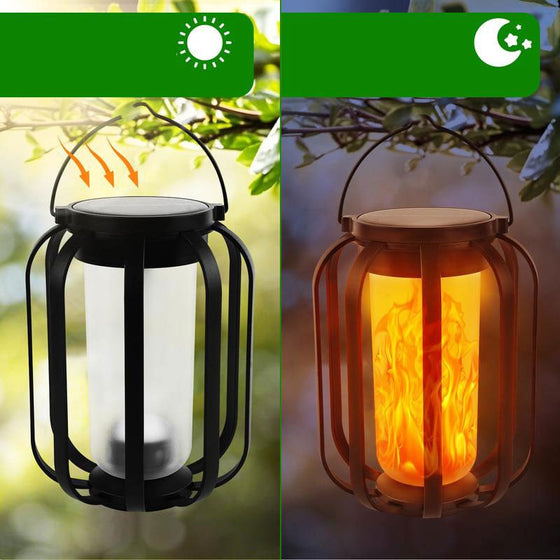 Solcellslampa för utomhusbruk med 4 lägen