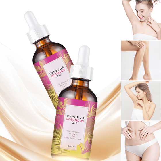 Cyperus Rotundus-olja för naturlig permanent hårreducering