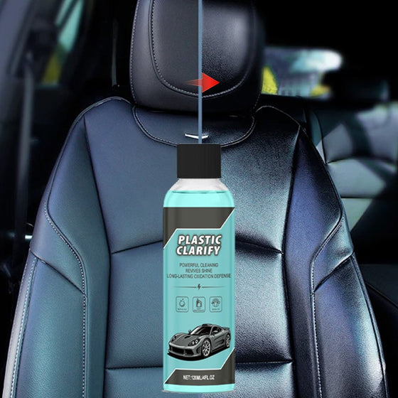 Rengörings- och vårdmedel för bilens plastytor